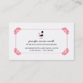 Sassy Visitekaartjes (Achterkant)