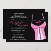 Sassy Vrijgezellenfeest Kaart (Voorkant / Achterkant)