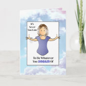 Sassy Vrouw Cartoon Grappig Gezegde 60ste Verjaard Kaart (Voorkant)