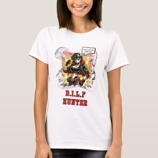 Sassy vrouwen die houden van vaders met vader lich t-shirt (Voorkant)