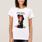 Sassy Witch Halloween ontwerp T-shirt (Voorkant)