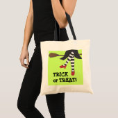 Sassy Witch Halloween Trick or treat Bag Tote Bag (Voorkant (product))