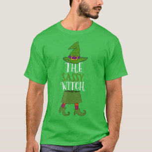 Sassy Witch Matching Family Group Halloween Party T-shirt