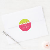 Sassy Zebra Gift Sticker (Envelop)
