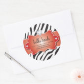Sassy Zebra Jewelry Designer Stickers (Envelop)
