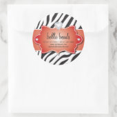 Sassy Zebra Jewelry Designer Stickers (Tas)