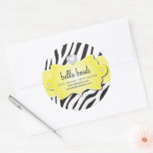 Sassy Zebra Sieraden Designer Stickers (Envelop)