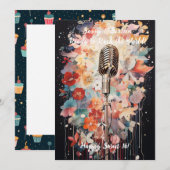 Sassy & Zestien! Sweet Sixteen Verjaardagskaart Kaart (Voorkant / Achterkant)