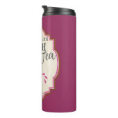 Sassy zuidelijke charme zoete thee thermosbeker (Geroteerd rechts)