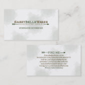 SassyBelleWares - Aangepaste kaarten Visitekaartje (Voorkant / Achterkant)
