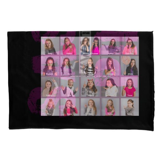 SassyPink Pillowcase Kussensloop (Voorkant)