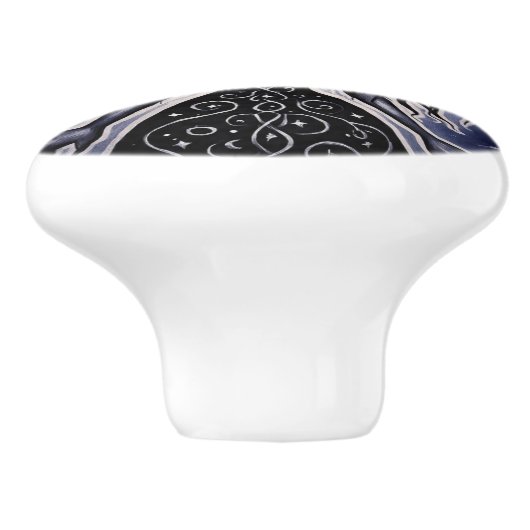 SassyWitch Keramische Knop (Zijkant)