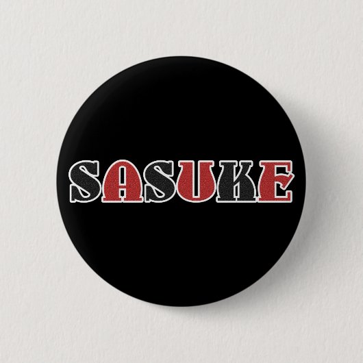 Sasuke Button (Voorkant)