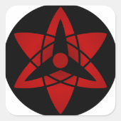 Sasuke Sharingan Sticker (Voorkant)