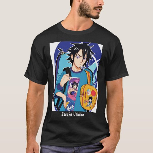 Sasuke Uchiha T-shirt exclusief Collectie (Voorkant)