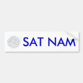 SAT NAM-bumpersticker Bumpersticker (Voorkant)