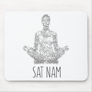 Sat Nam Kundalini Yoga voor yogameditatie Muismat