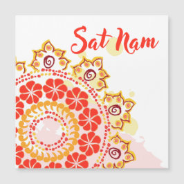 Sat Nam Mandala Magnetische Kaart