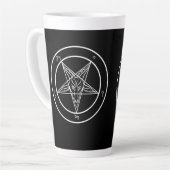 Satan Baphomet Tall 17 oz Latte Mok (Linkerhoek)