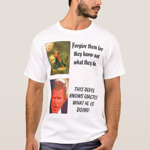 SATAN, Christus in de tuin van Gethsemane, dit.. T-shirt