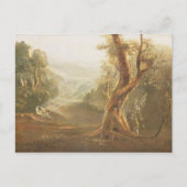 Satan Contemplating Adam en Eva in Paradise, van Briefkaart (Voorkant)