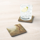 Satan Contemplating Adam en Eva in Paradise, van Drankjes Onderzetter (Rechterzijde)