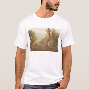 Satan Contemplating Adam en Eva in Paradise, van T-shirt