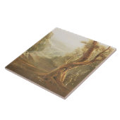 Satan Contemplating Adam en Eva in Paradise, van Tegeltje (Zijkant)