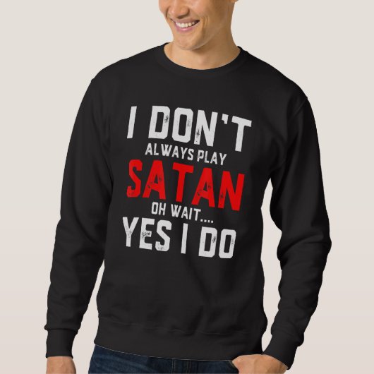 Satan Costume Devil Halloween Costume Satan Trui (Voorkant)
