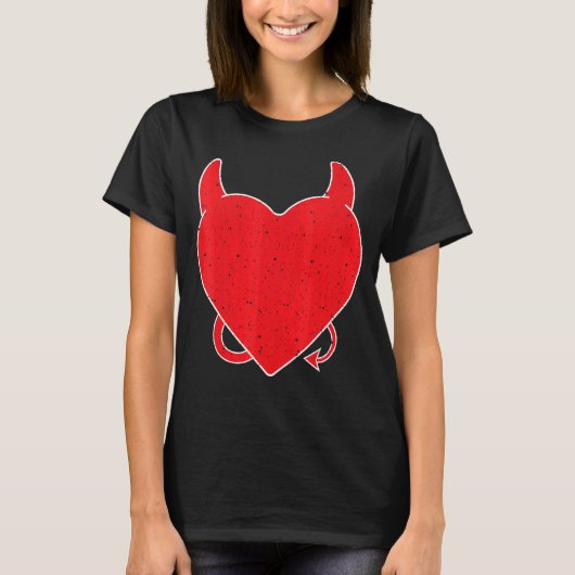 Satan Devil Occult Satanic Evil Lucifer 1 T-shirt (Voorkant)