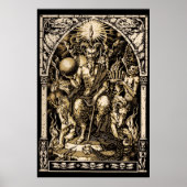 Satan Enthroned 24x36 Art Poster (Voorkant)