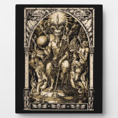 Satan Enthroned Fotoplaat (Voorkant)