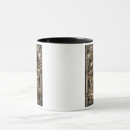 Satan Enthroned Mok (Midden)