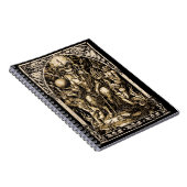 Satan Enthroned Spiral notebook Notitieboek (Rechterzijde)