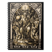 Satan Enthroned Spiral notebook Notitieboek (Voorkant)