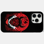 Satan Evil Face | Demon Head grafisch ontwerp Case-Mate iPhone Case (Achterkant (horizontaal))