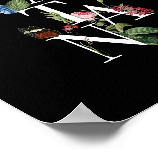 Satan - Flowers Poster (Hoek)