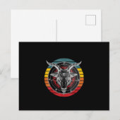 Satan Geit, Geit Cadeau Briefkaart (Voorkant / Achterkant)