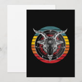 Satan Geit, Geit Geschenk Feestdagenkaart (Voorkant / Achterkant)