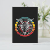 Satan Goat, Goat Gift Bedankkaart (Staand voorkant)