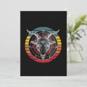 Satan Goat, Goat Gift Save The Date (Staand voorkant)