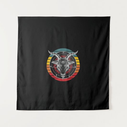 Satan Goat Wandkleed (Voorkant)