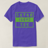  satan houdt van je offensieve Gezegde Neon Gree T-shirt (Design voorkant)