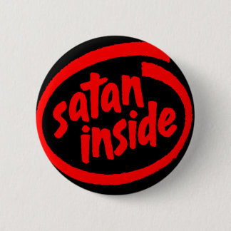 Satan Inside Ronde Button 5,7 Cm