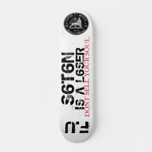 SATAN IS EEN VERLIEZER Verkoop Ziel Niet Skateboa Persoonlijk Skateboard