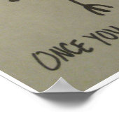 Satan is niet zo eng in persoonlijk Poster (Hoek)