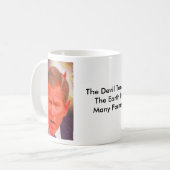 SATAN, joe riley, The Devil TravelsThe Earth In.. Koffiemok (Voorkant links)