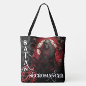 Satan Necromancer Tote Bag (Achterkant)