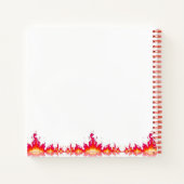 Satan op hoge hakken | Funny quote Notitieboek (Achterkant)