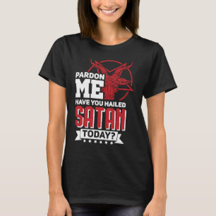 Satan Pardon Gothic T-shirt
